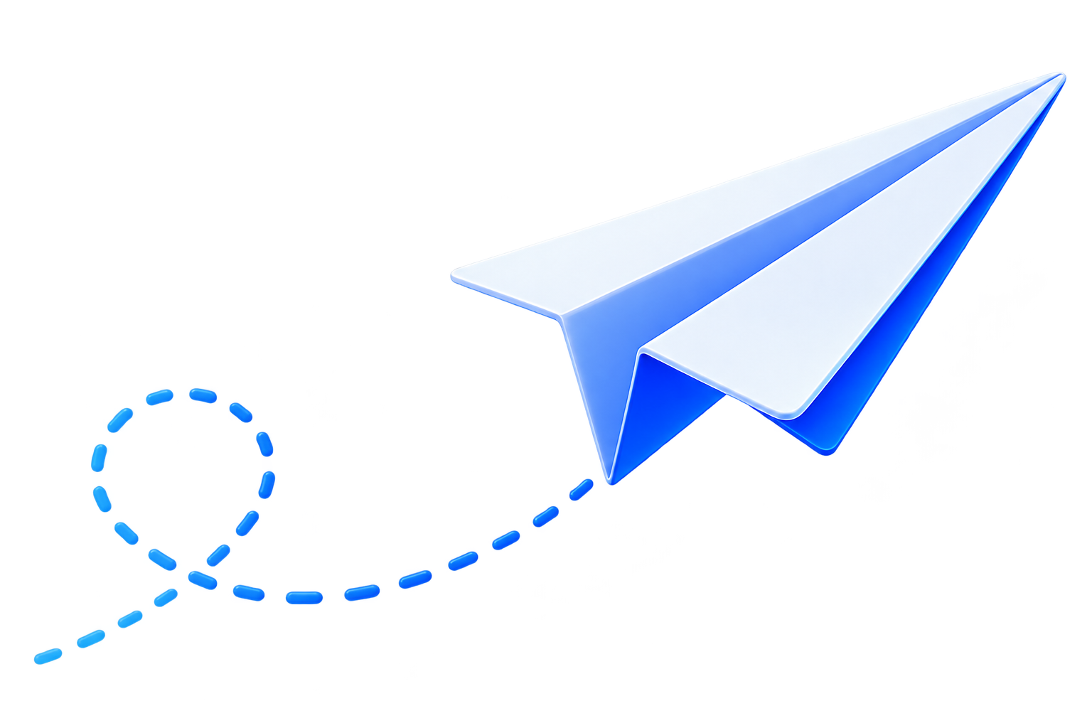 Paper Plane Illustration