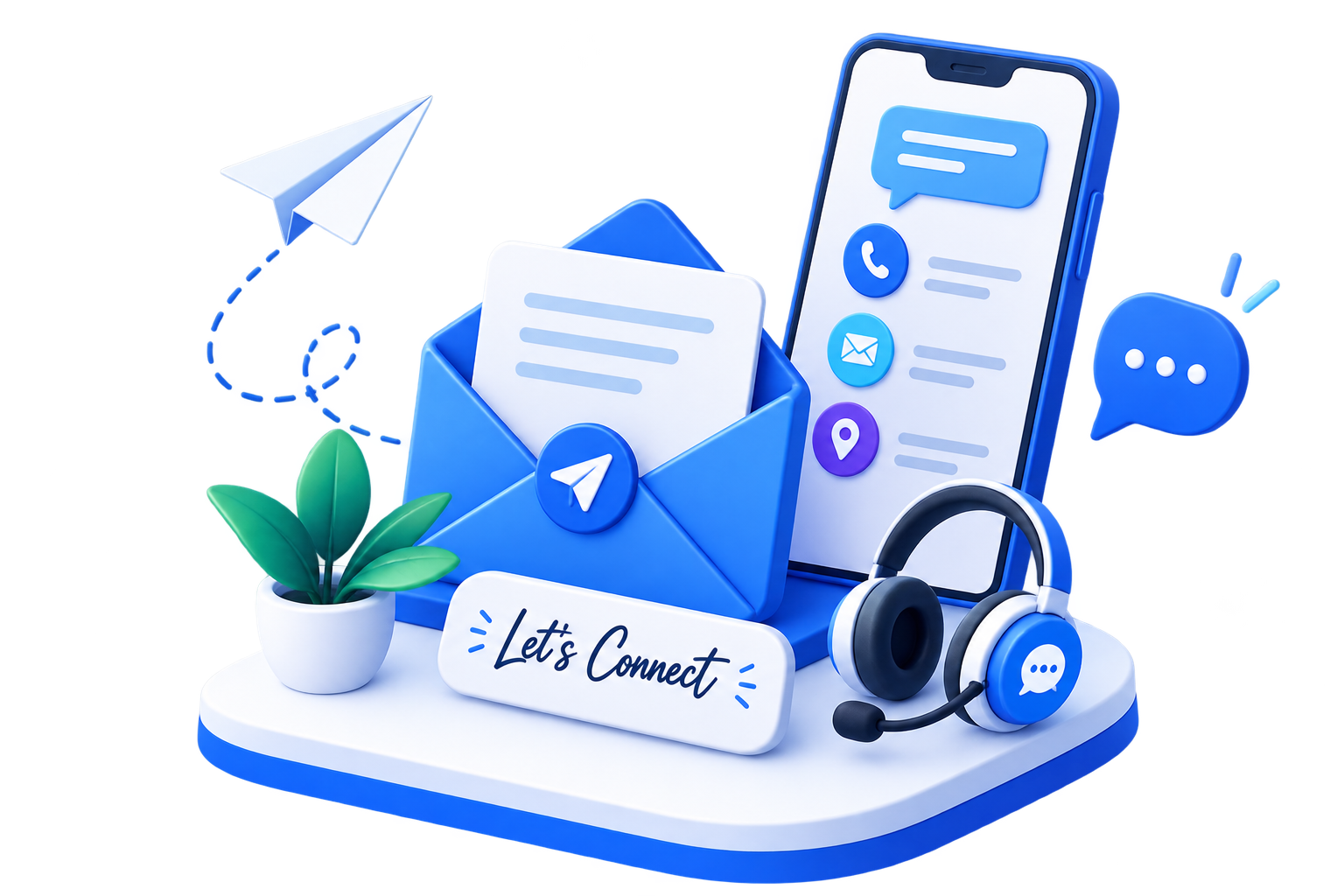 Camera Contact Illustration
