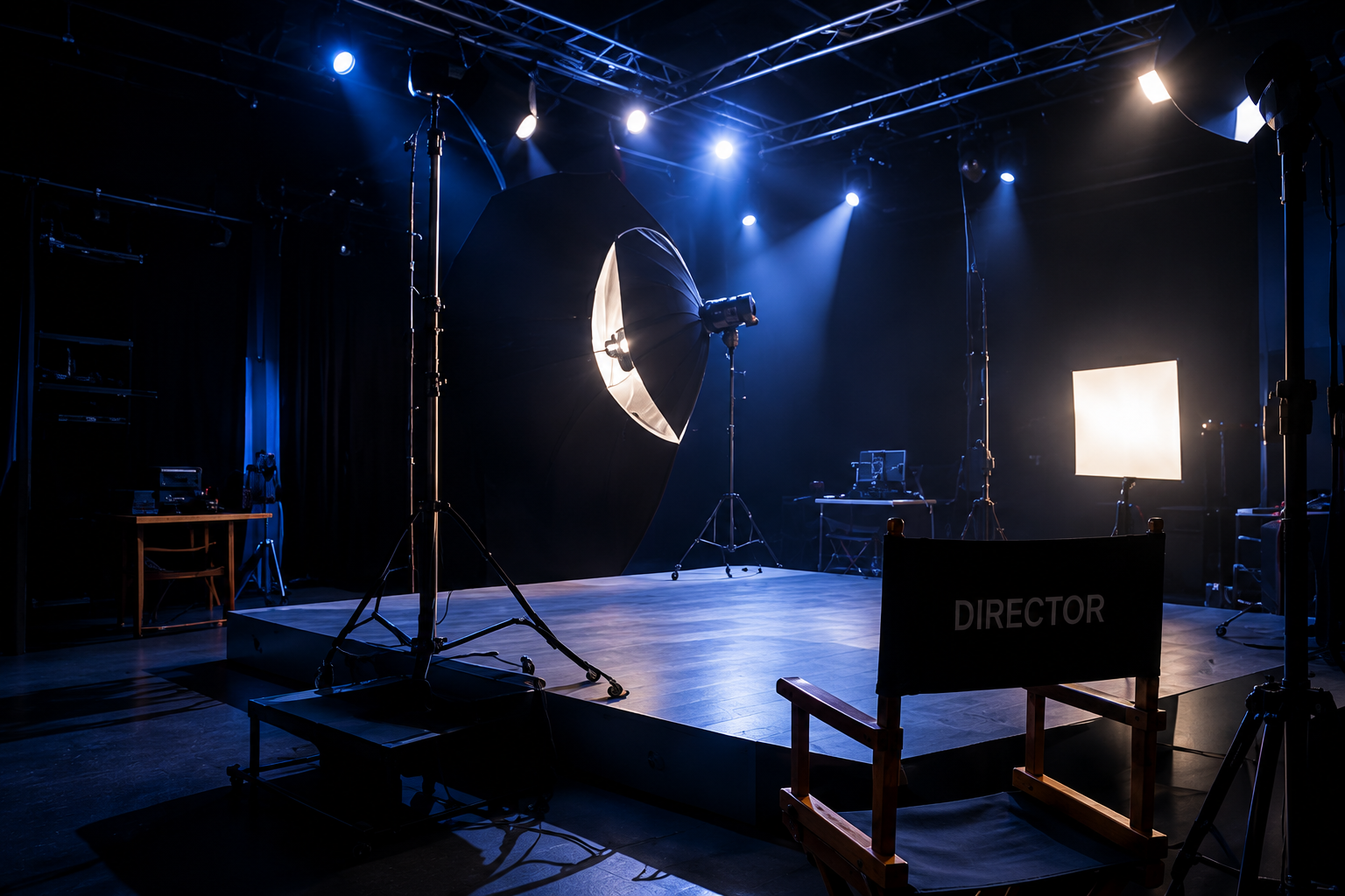 Film studio and cinematic production facility